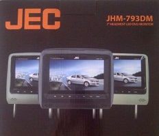TV/DVD HEADREST JEC JHM-793DM