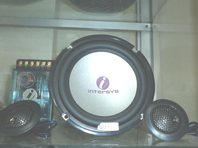 speaker split/component 2 way Intersys V-62EK Platinum series