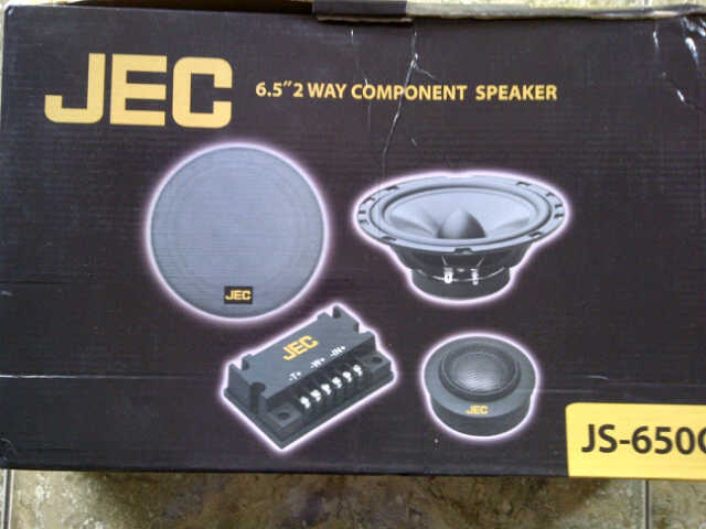 speaker split/component merk JEC JS-650C
