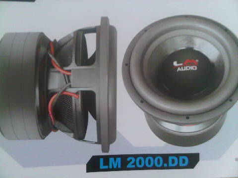 SUBWOOFER LM 2000.DD SPL COMPETITION SERIES