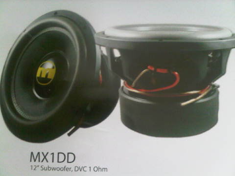 SUBWOOFER MOMENTUM MX1DD SPL COMPETITION SERIES