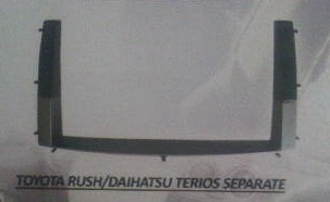 frame headunit tv mobil doubledin toyota rush-daihatsu terios