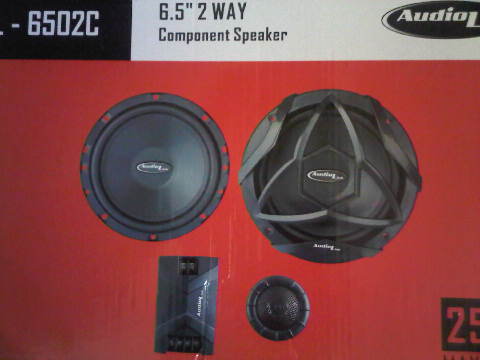 Speaker 2 way murah model Split/Component merk Audiolink ALK-6502C