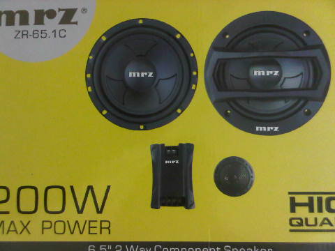 speaker Split/Component 2 way murah merk MRZ ZR-65.1C