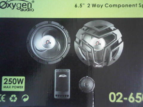 speaker split/component merk Oxygen O2