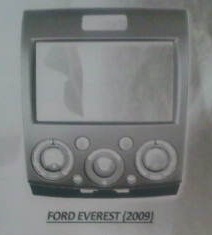 frame headunit tv mobil doubledin Ford Everest