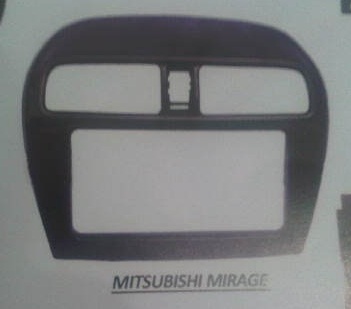 frame headunit tv mobil doubledin mitsubishi Mirage