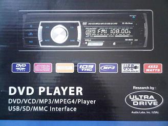 single dvd player merk x-drive xd-8021
